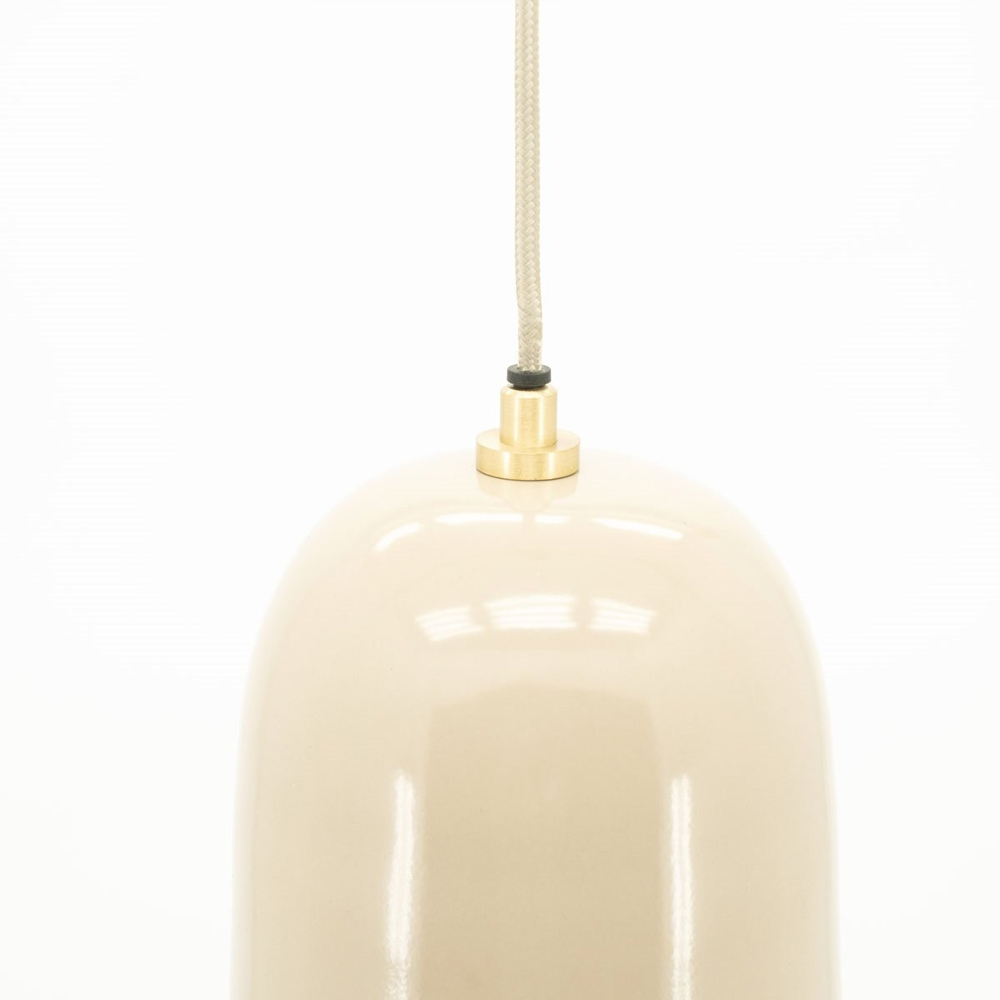 BELLURE CEILING LAMP BEIGE 25X25X35CM - Image 4