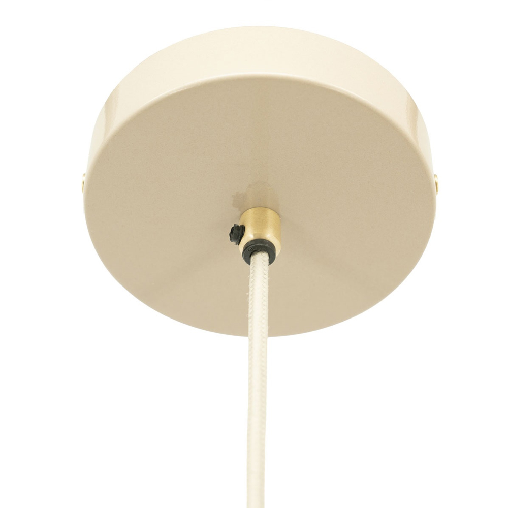 BELLURE CEILING LAMP BEIGE 25X25X35CM - Image 3