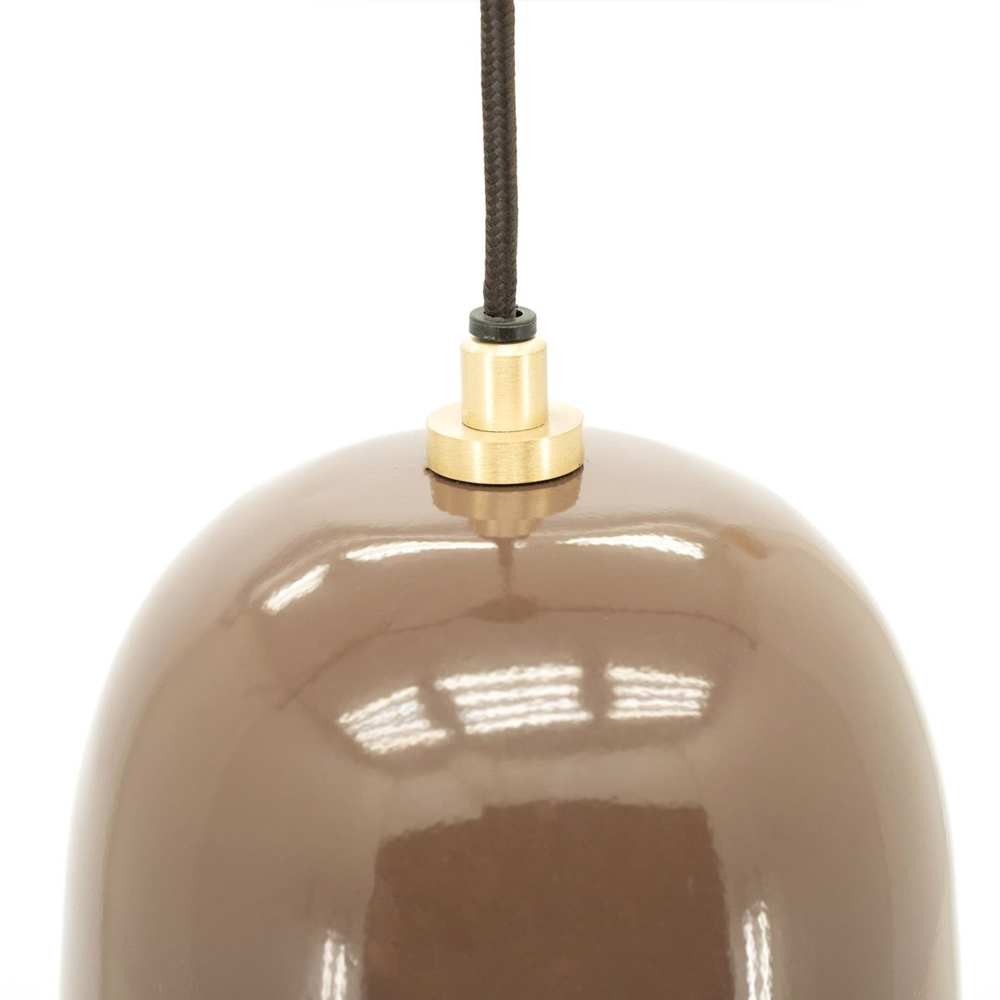 BELLURE CEILING LAMP BROWN 25X25X35CM - Image 4