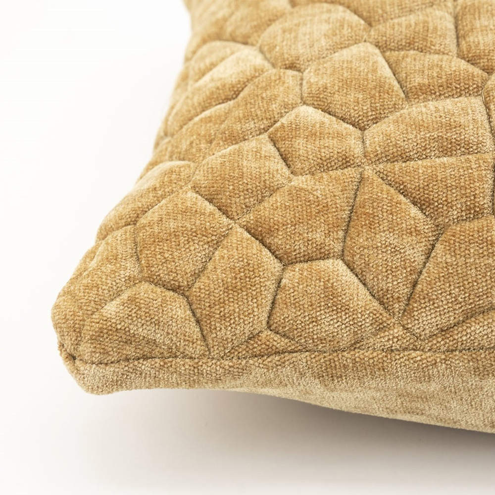 PILLOW STITCH GOLD 45X45CM - Image 2