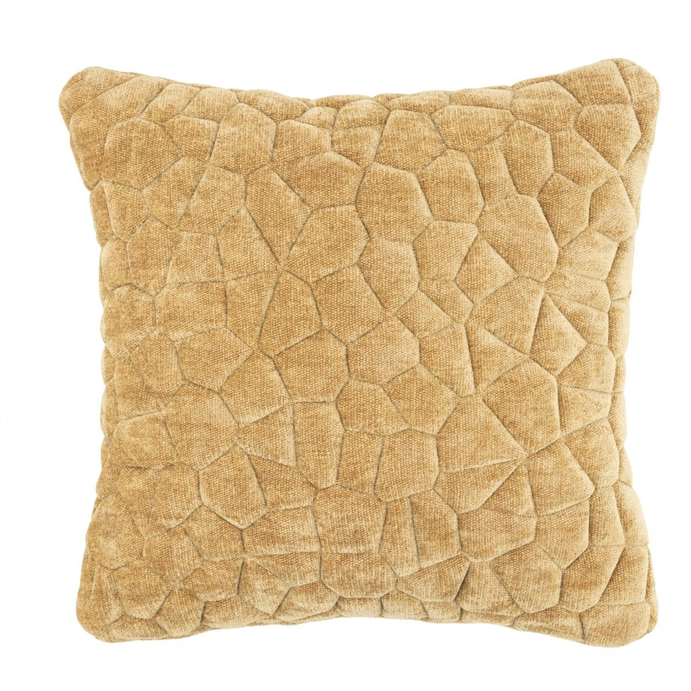 PILLOW STITCH GOLD 45X45CM