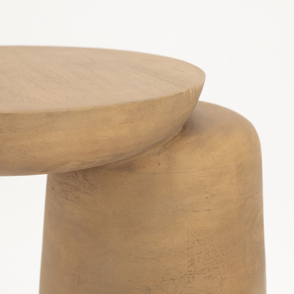 WOOMBLE NATURAL SIDE TABLE 40X34X47CM - Image 4