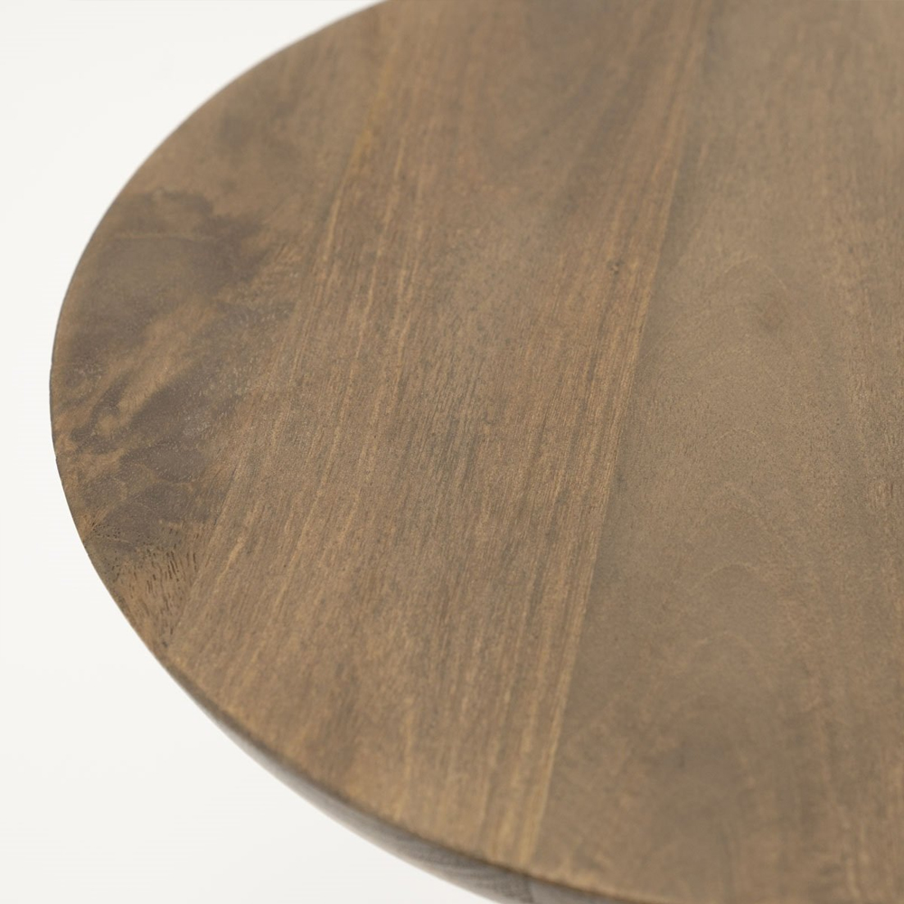 SIDE TABLE WOOMBLE LIGHT BROWN 40X34X47CM - Image 3