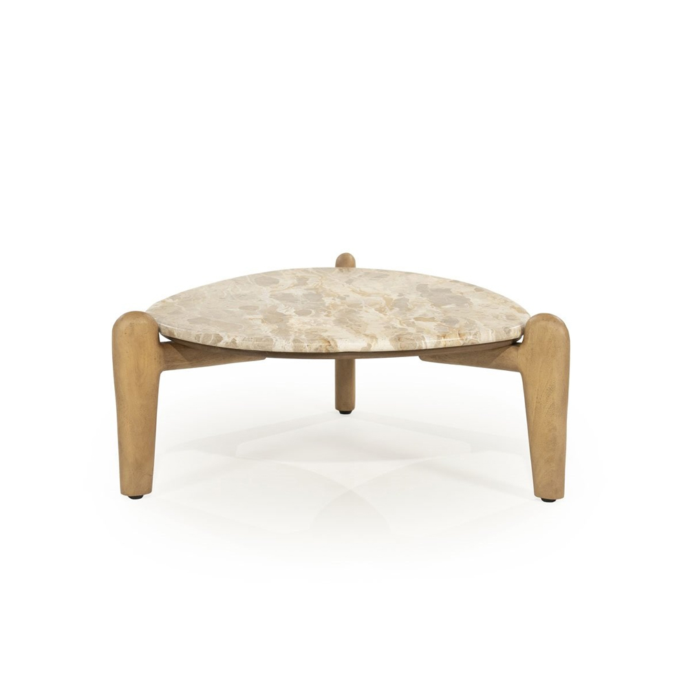 COFFEE TABLE MARNISH SMALL 70X70X28CM - Image 2