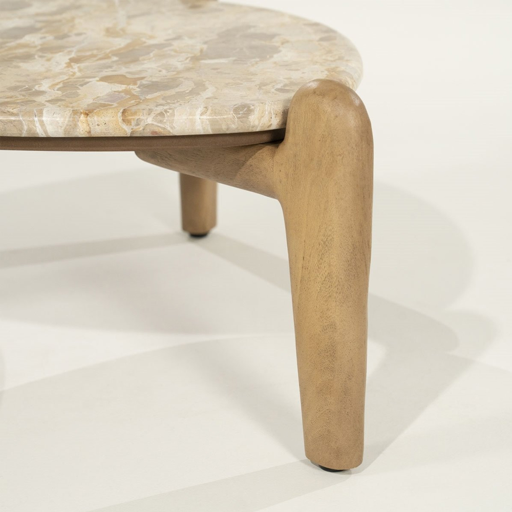COFFEE TABLE MARNISH SMALL 70X70X28CM - Image 8