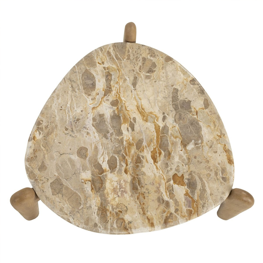 COFFEE TABLE MARNISH SMALL 70X70X28CM - Image 5