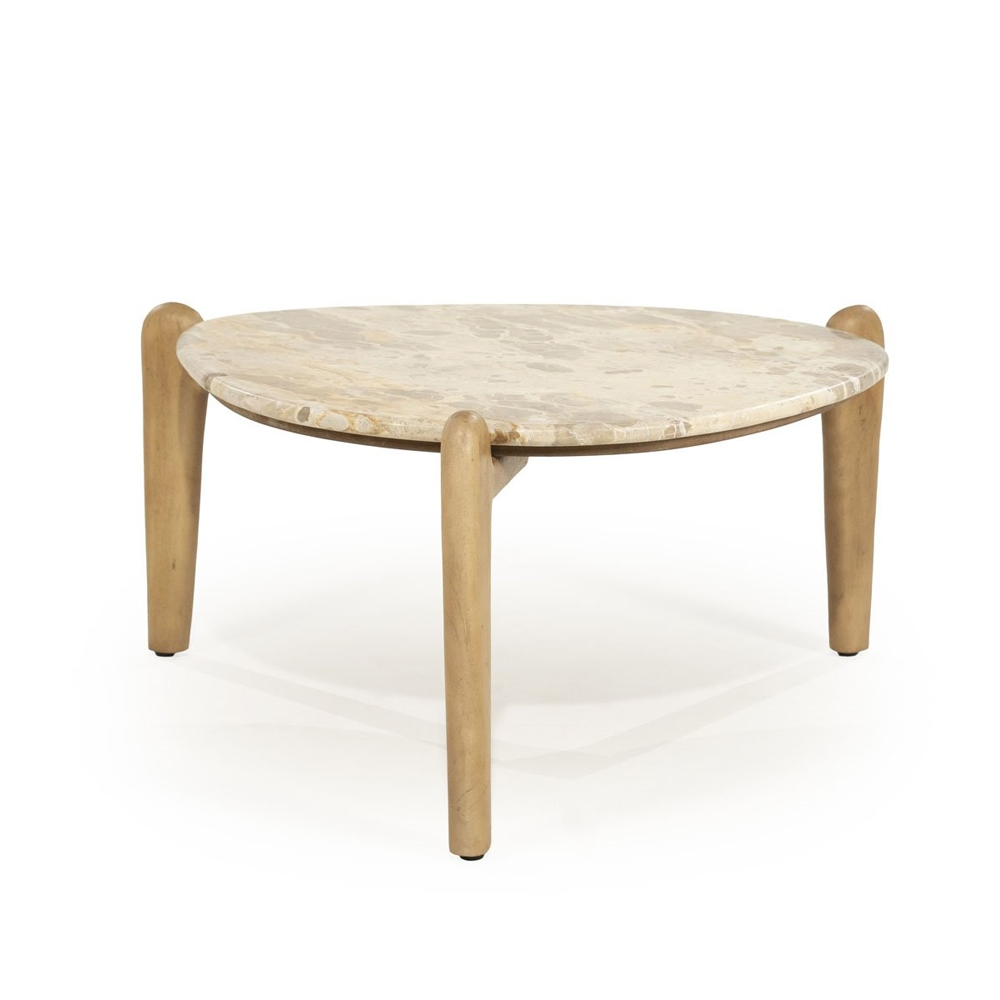 COFFEE TABLE MARNISH LARGE 85X85X40CM