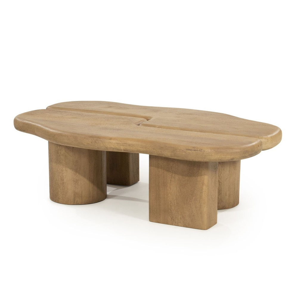 COFFEE TABLE YUO NATURAL 100X80X30CM - Image 2
