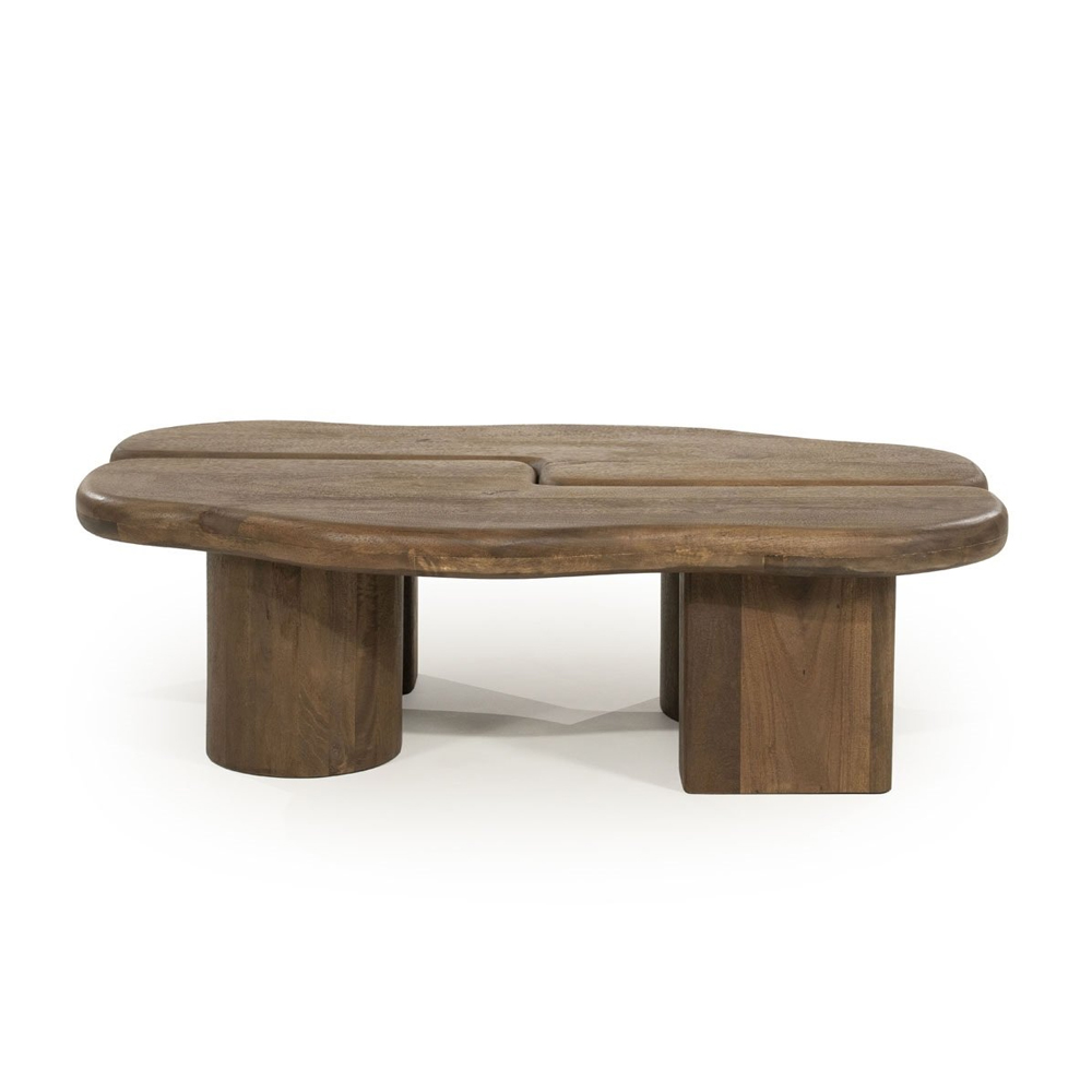 COFFEE TABLE YUO LIGHT BROWN 100X80X30CM