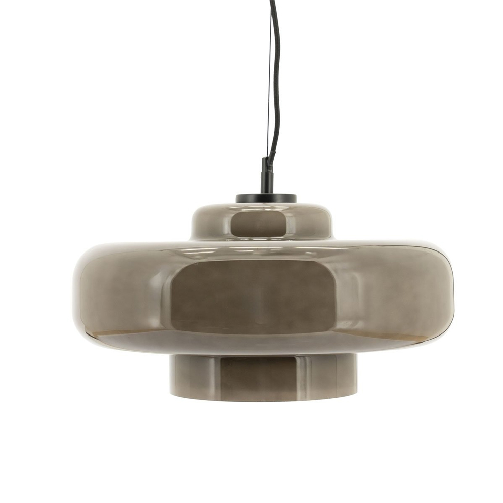 VETRO CEILING LAMP TAUPE 40X40X20CM