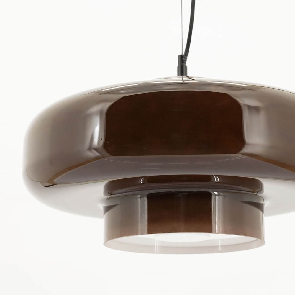 VETRO CEILING LAMP BROWN 40X40X20CM - Image 2