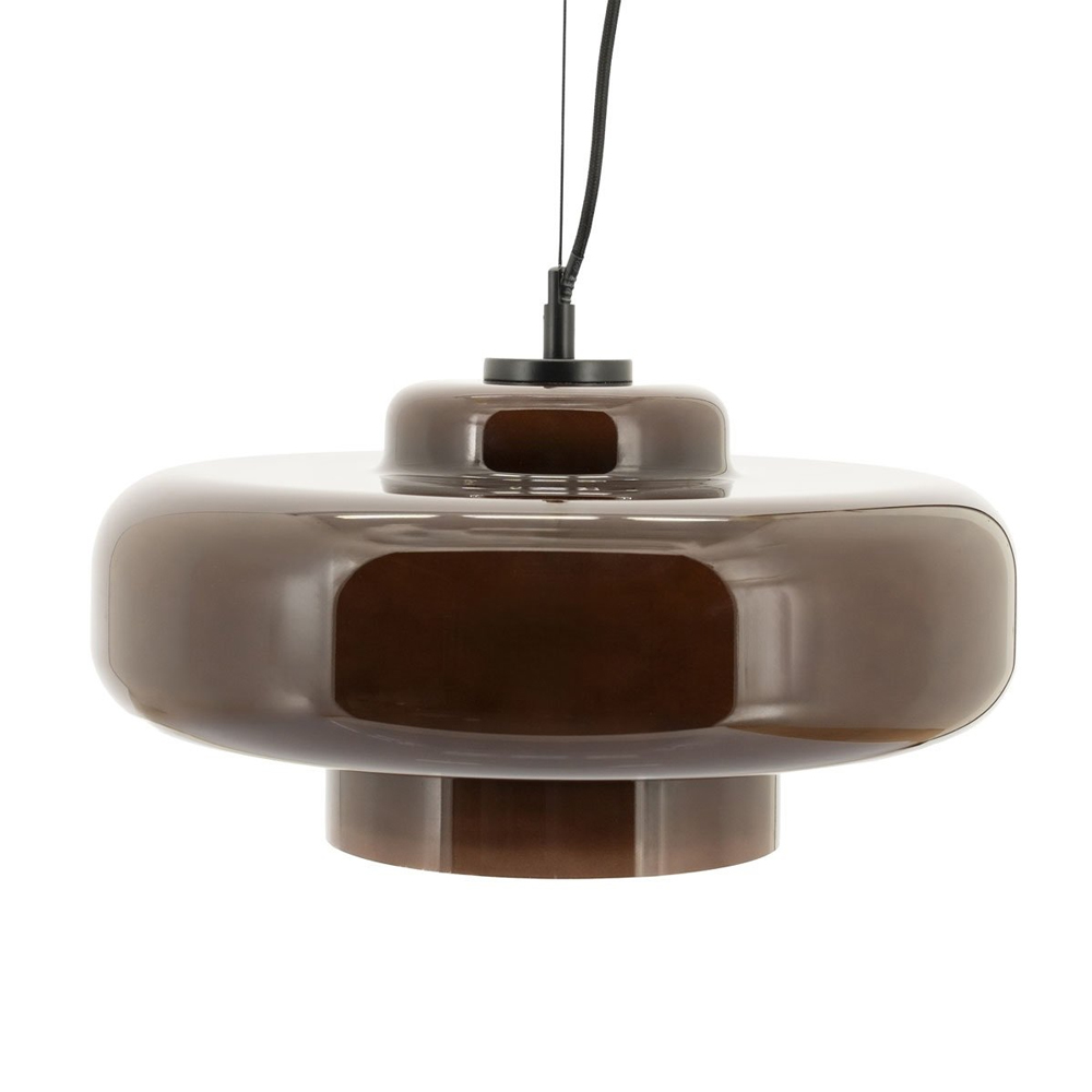 VETRO CEILING LAMP BROWN 40X40X20CM