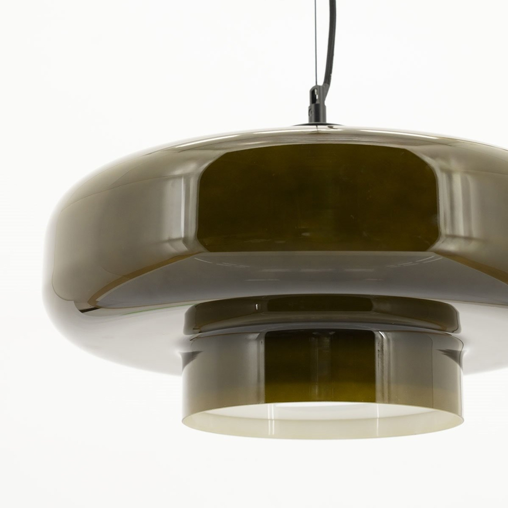 VETRO CEILING LAMP GREEN 40X40X20CM - Image 2