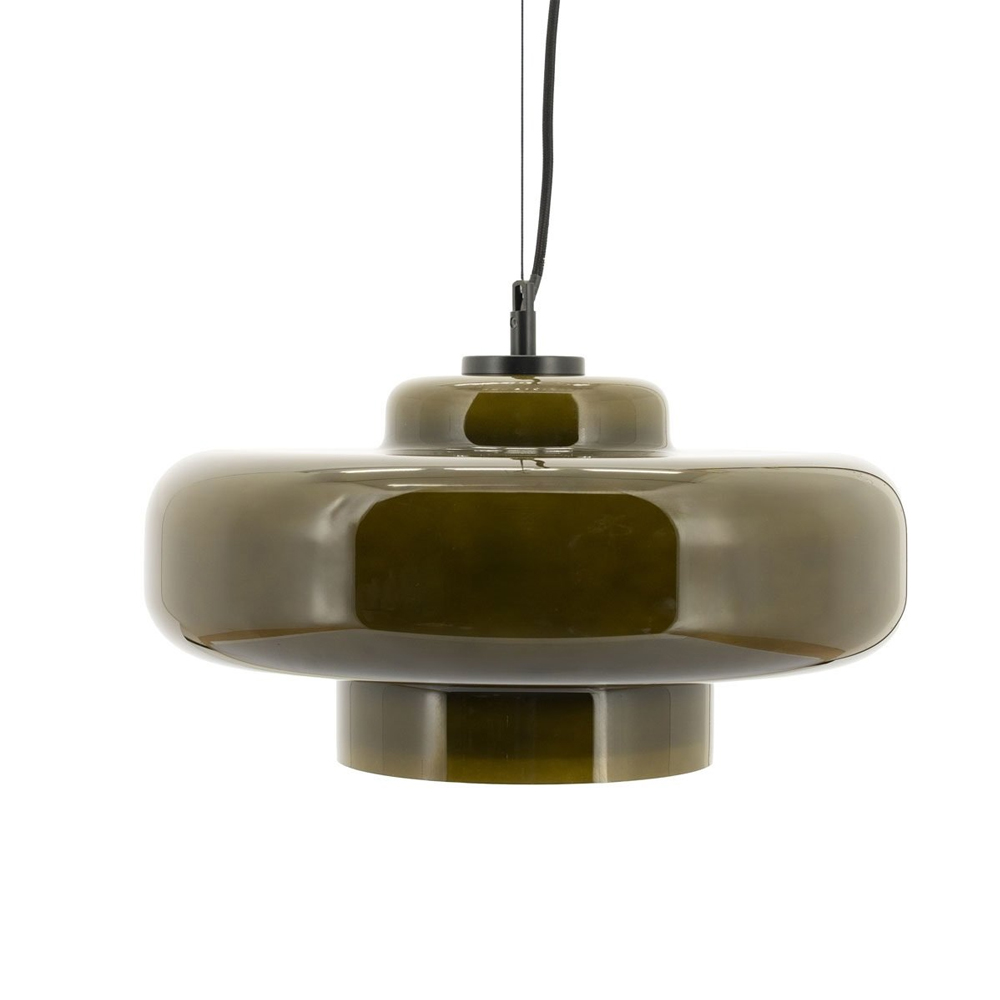 VETRO CEILING LAMP GREEN 40X40X20CM