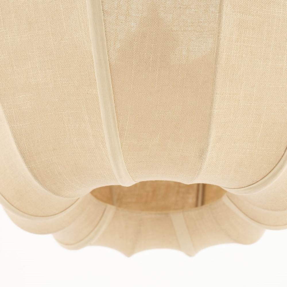 SORA 1 CEILING LAMP NATURAL 48X48X28CM - Image 3