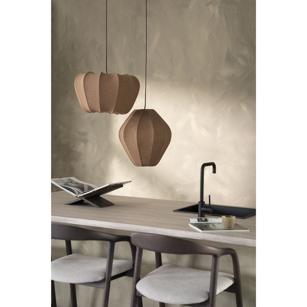 SORA 2 CEILING LAMP BROWN 42X42X47CM - Image 2