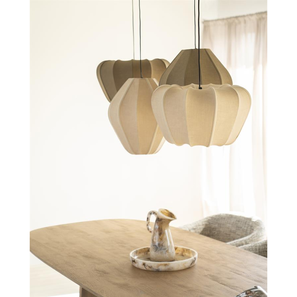 SORA 1 CEILING LAMP NATURAL 48X48X28CM - Image 5