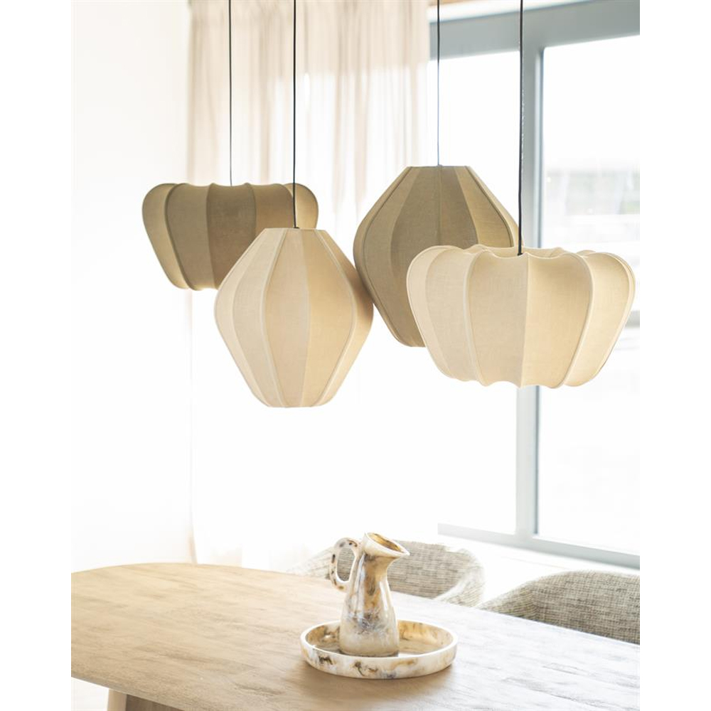 SORA 1 CEILING LAMP NATURAL 48X48X28CM - Image 6