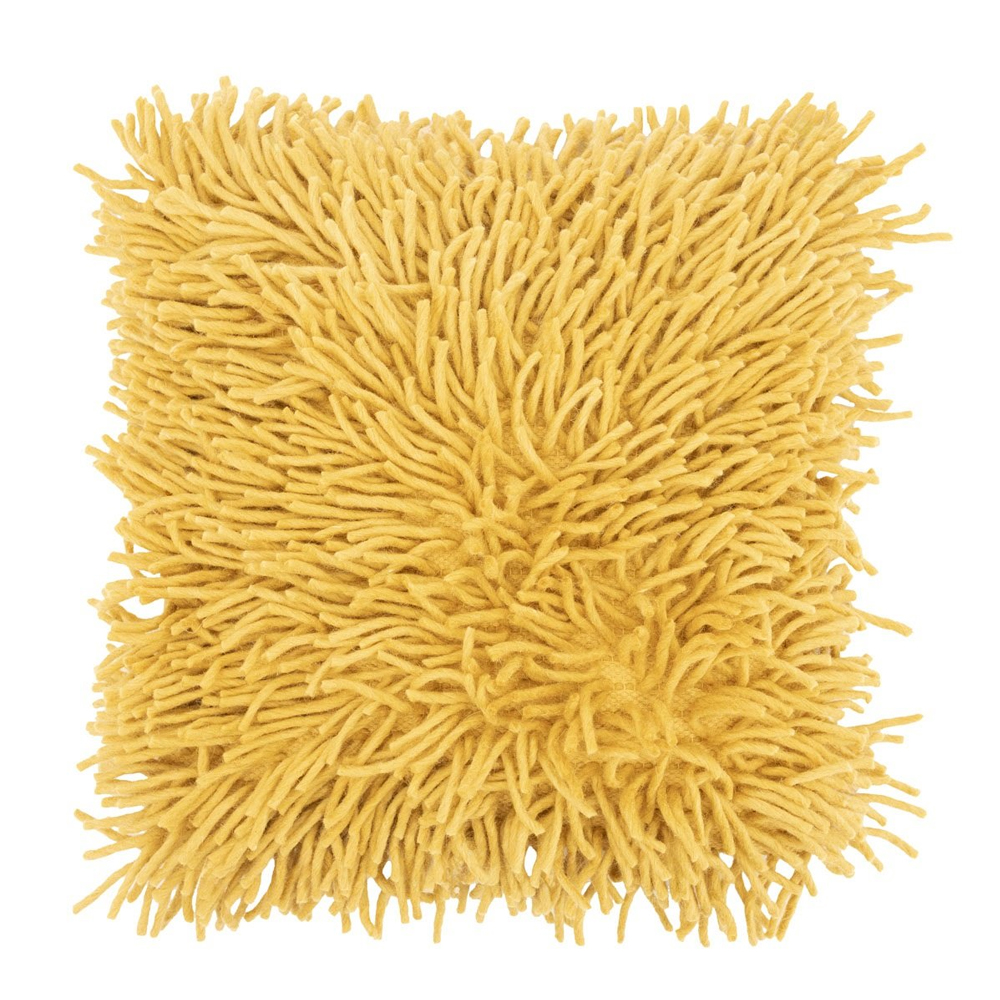 MOPPY PILLOW MUSTARD  50X50CM
