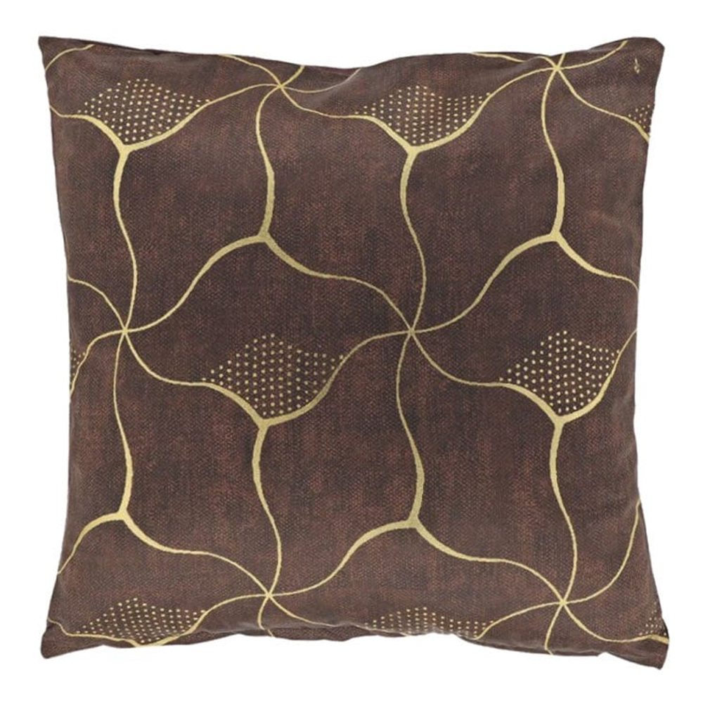 CUSHION CELINA ROCKY BROWN 45X45CM