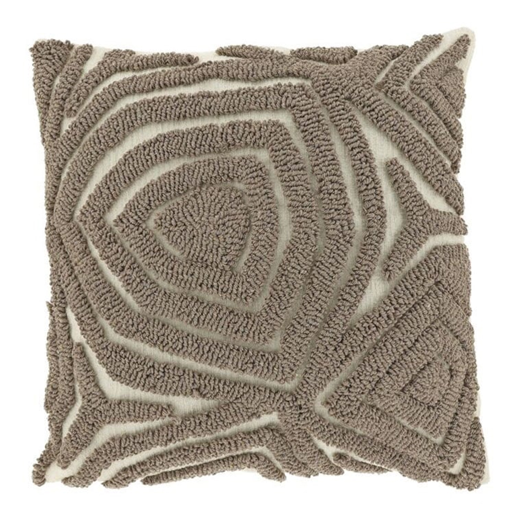 CUSHION CORFU TAUPE 45X45CM