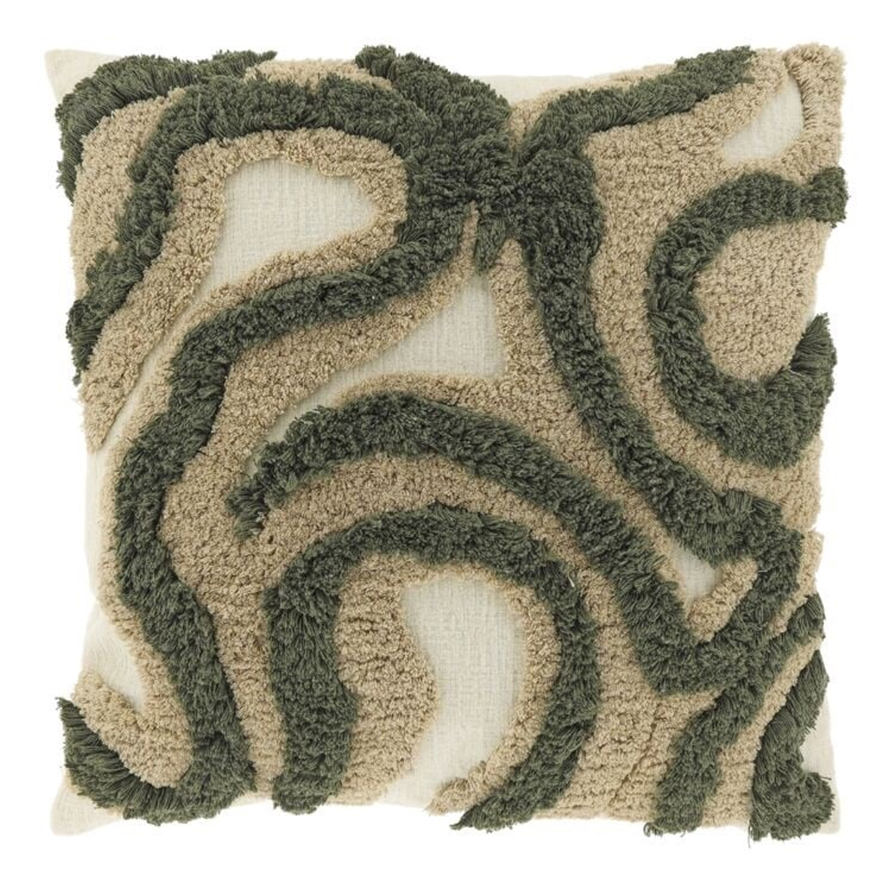 CUSHION CALIN WINTER GREEN 45X45CM
