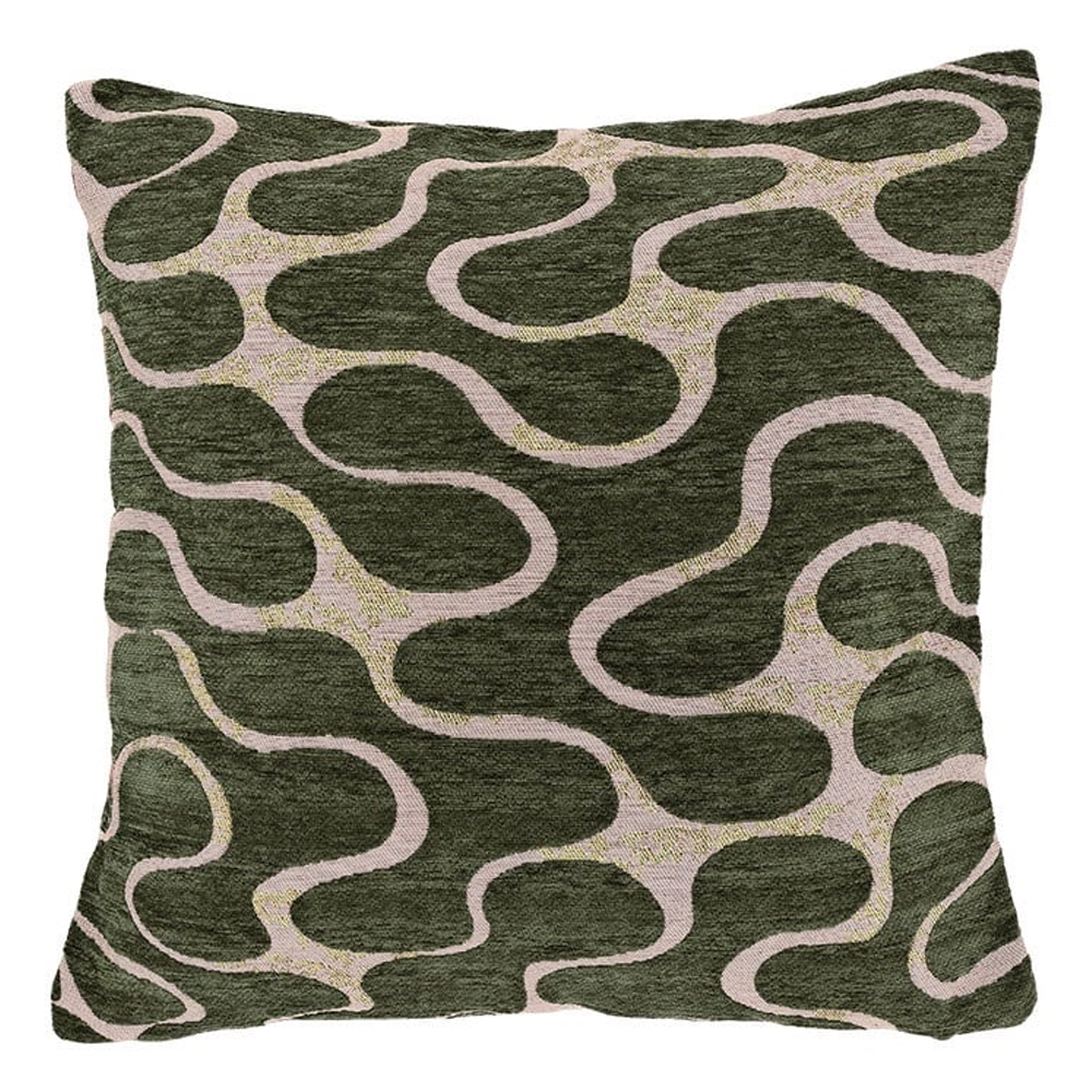 CUSHION LUX WINTER GREEN 45X45CM