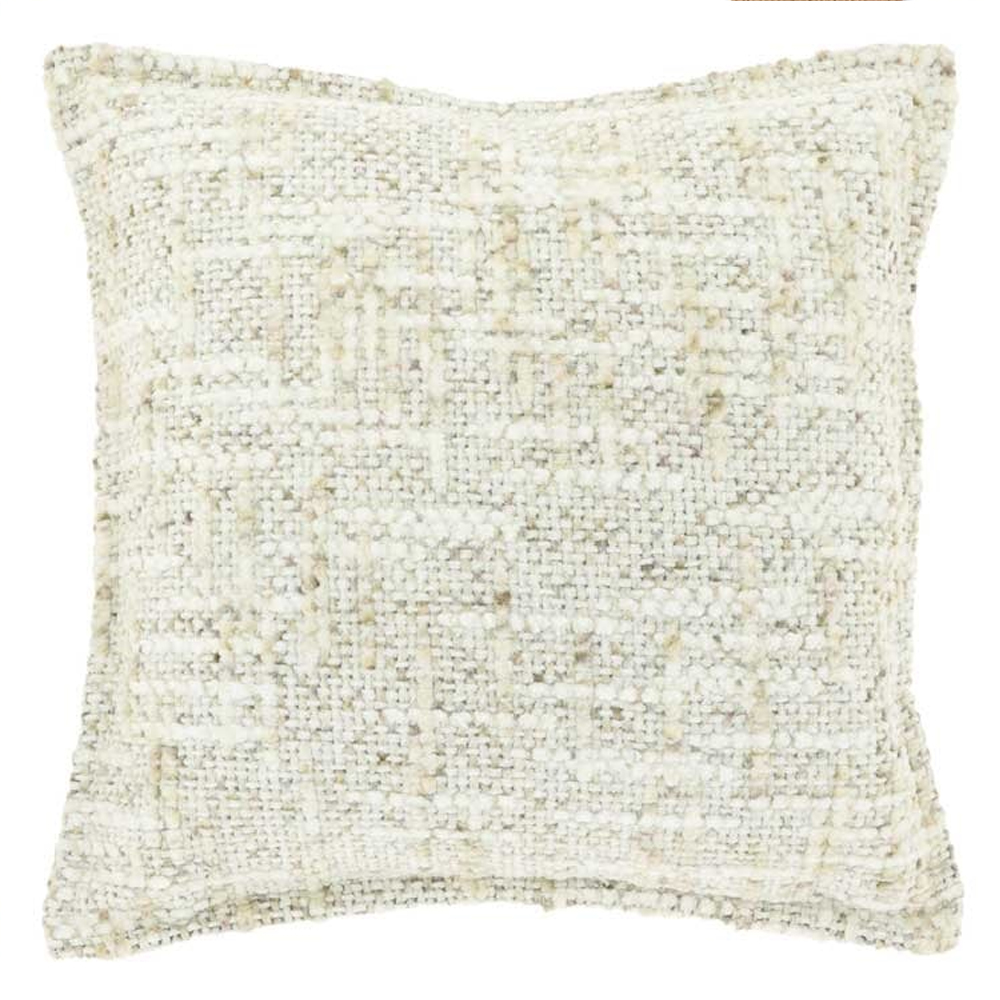 CUSHION EVA DOVE WHITE 45X45CM