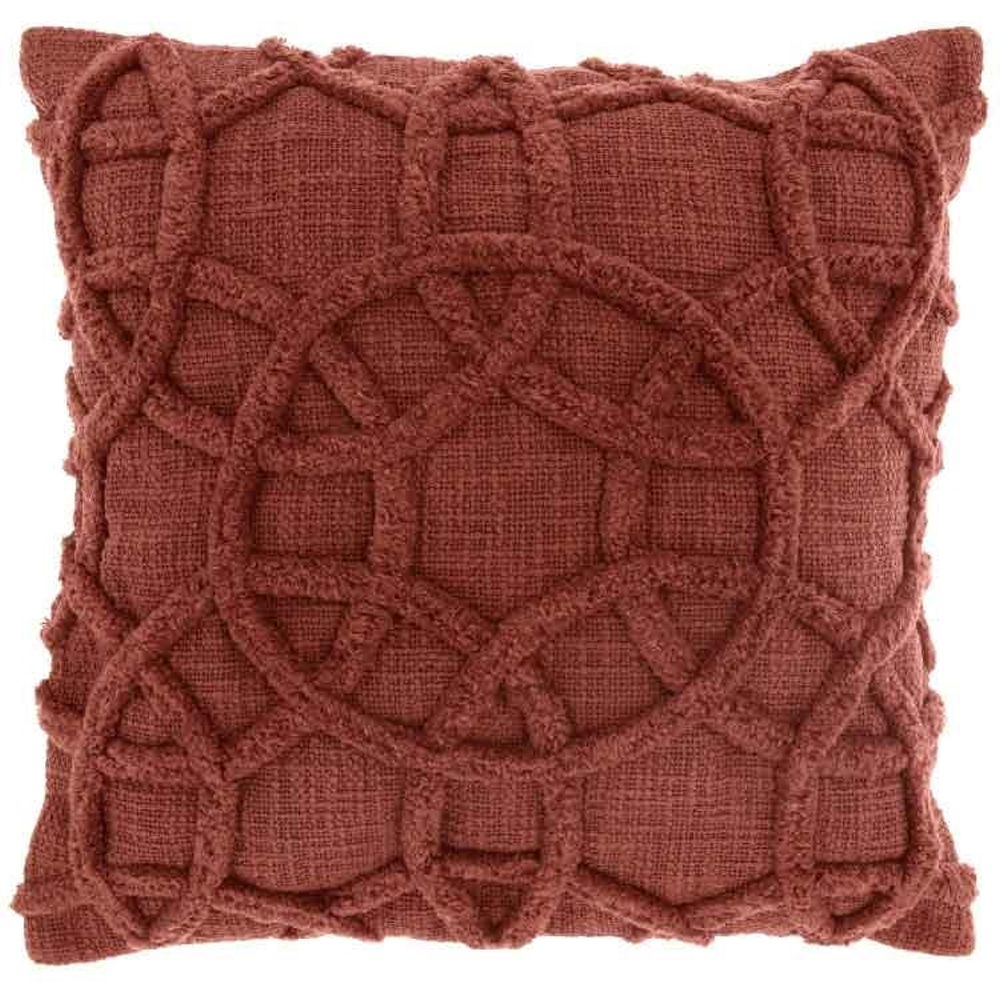 CUSHION EVERON MARSALA 45X45CM