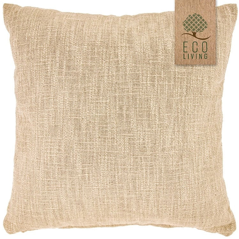 CUSHION LIZA ECO LATTE 45X45CM