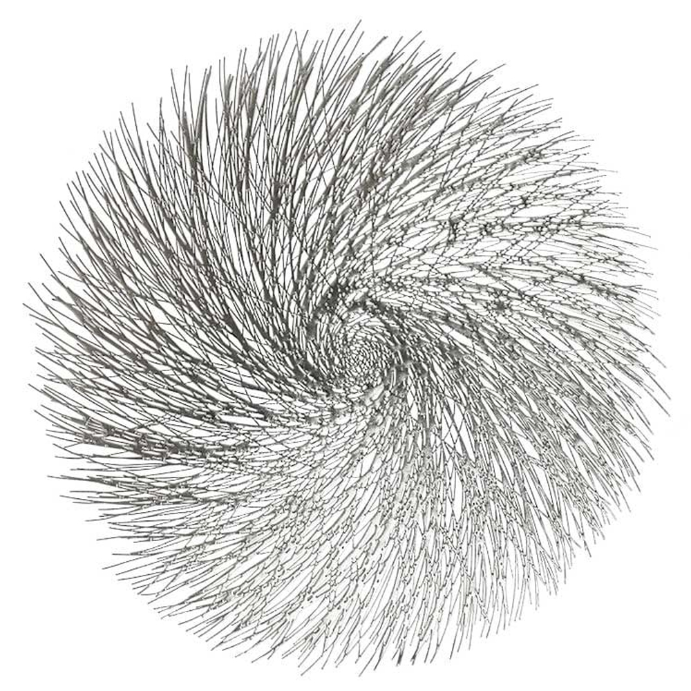PLACEMAT CLARA SILVER D38CM