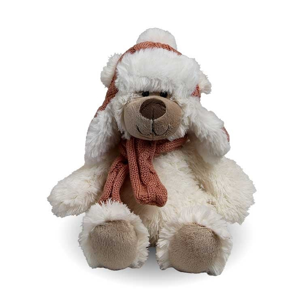 PLUSH BOLKE DOVE WHITE 23X20X20CM