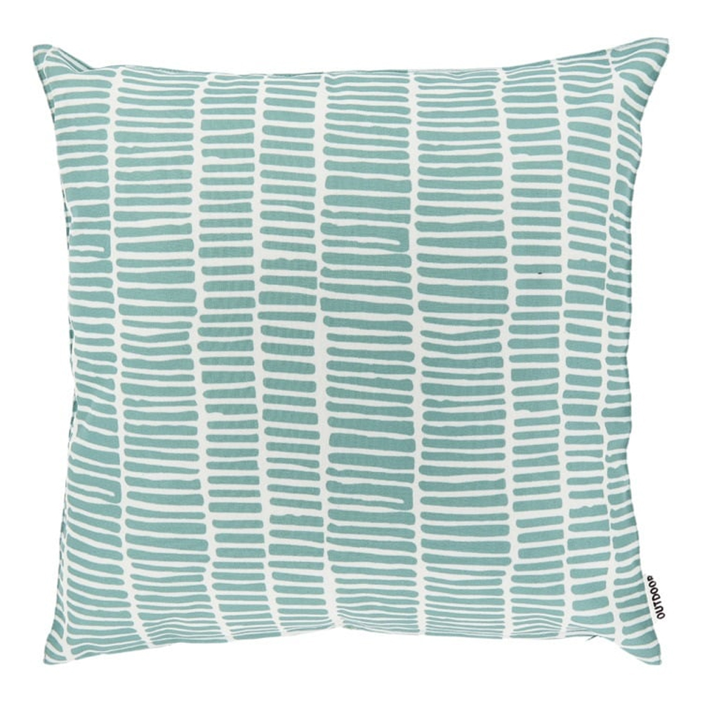 CUSHION BLISS OUTDOOR PRINT AQUA BLUE 45X45CM