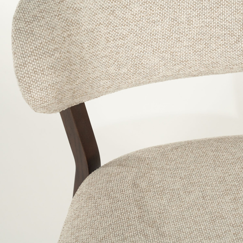 ARMCHAIR MIKKY BROWN MOON TAUPE 61X72,5X72CM - Image 6
