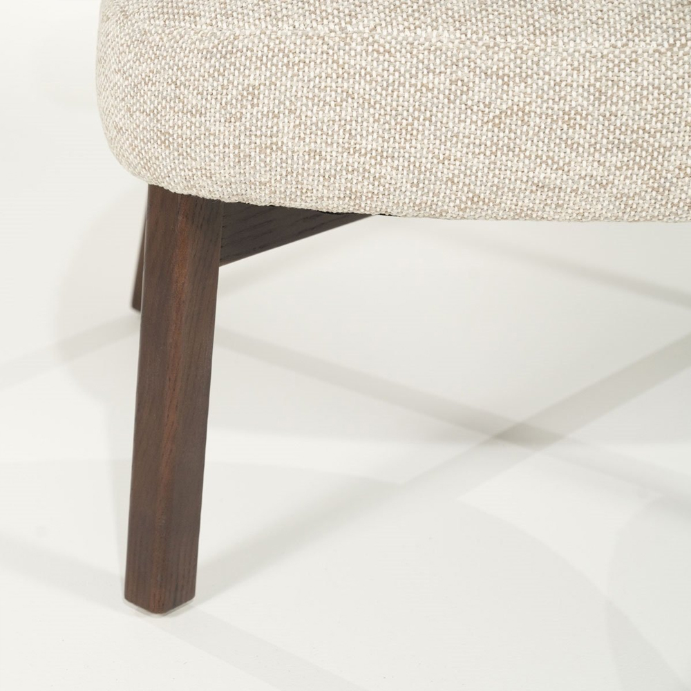 ARMCHAIR MIKKY BROWN MOON TAUPE 61X72,5X72CM - Image 5