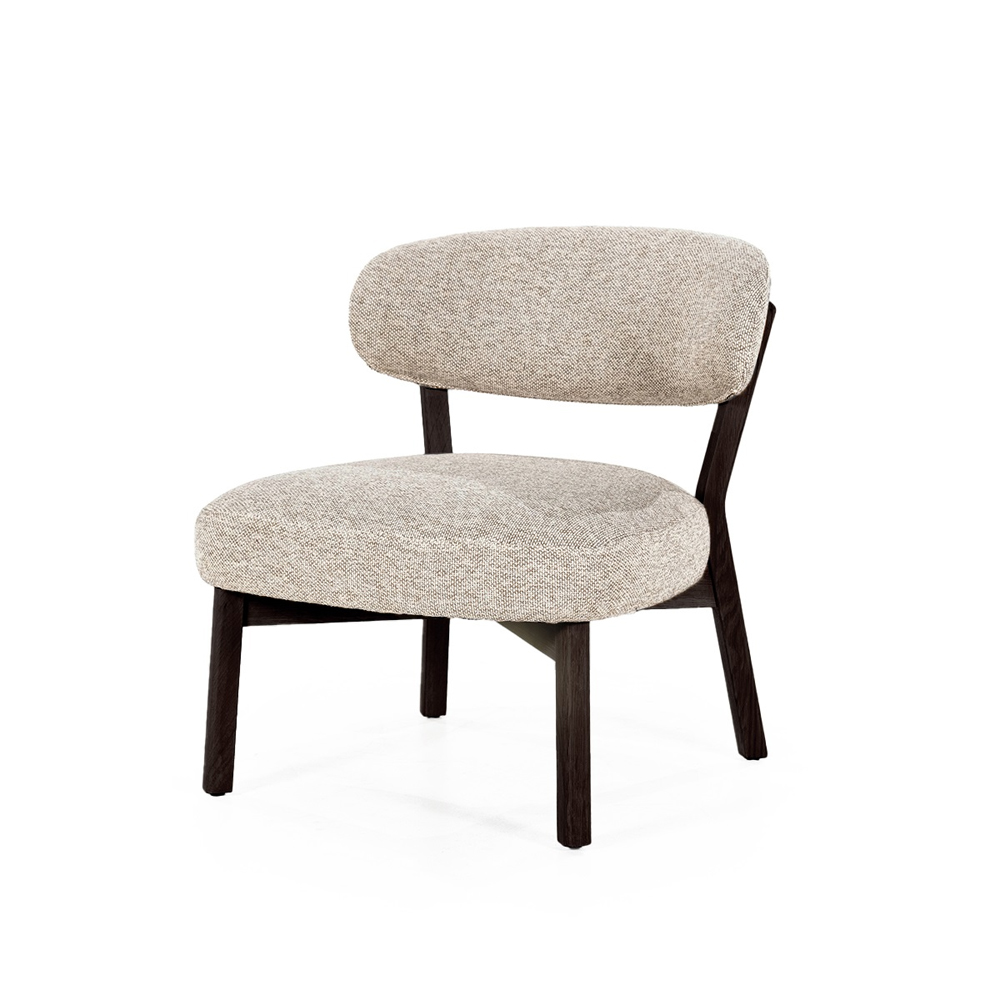ARMCHAIR MIKKY BROWN MOON TAUPE 61X72,5X72CM