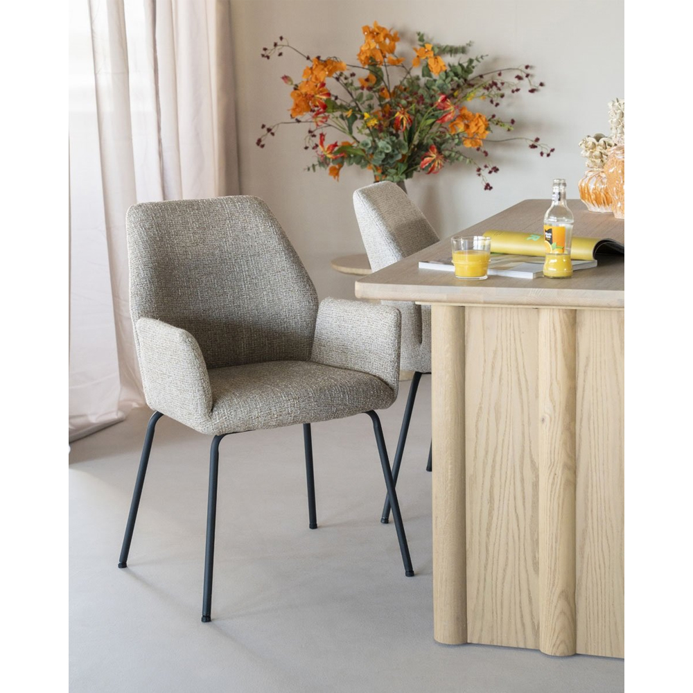 CHAIR INDY TAUPE DONNA 58X63X89CM - Image 2