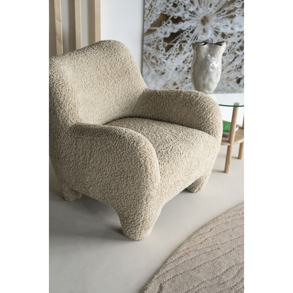 ARMCHAIR SHAUN TAUPE SHEEP 87X86X81CM - Image 10