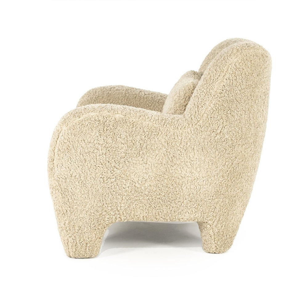 ARMCHAIR SHAUN TAUPE SHEEP 87X86X81CM - Image 8