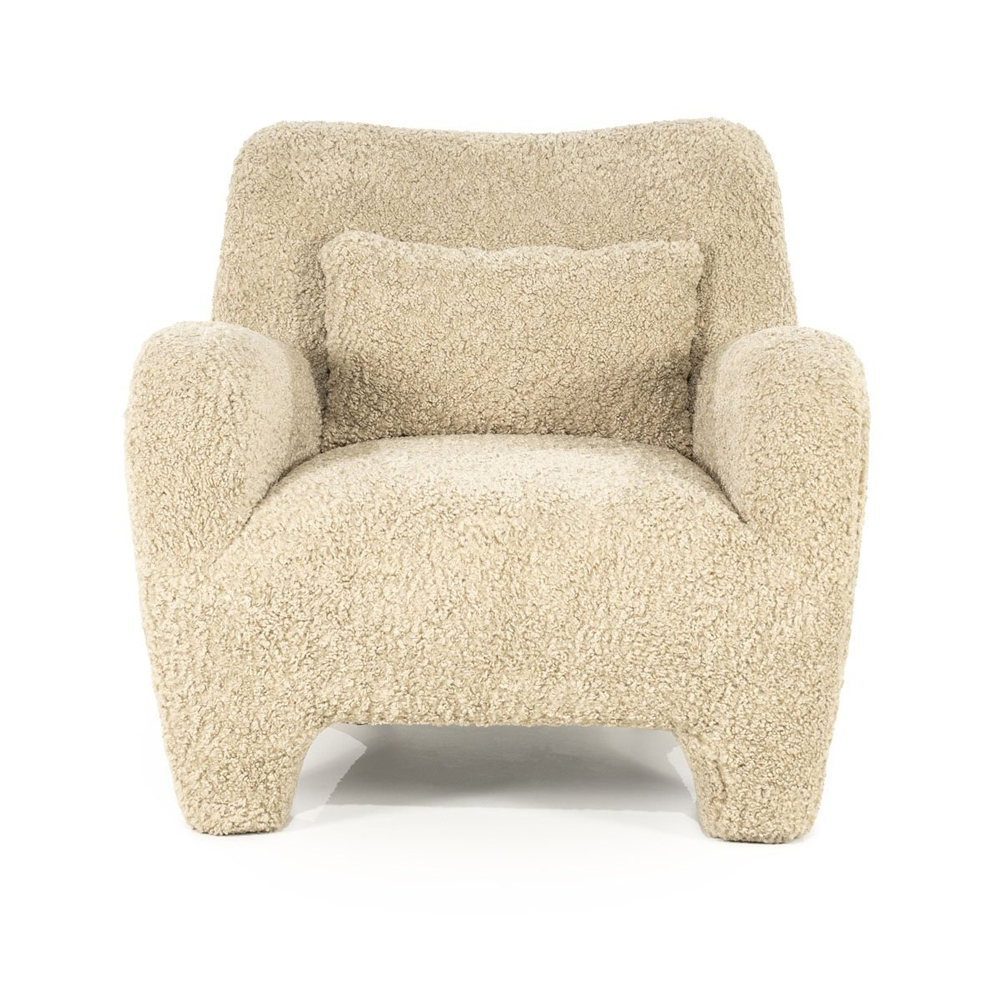 ARMCHAIR SHAUN TAUPE SHEEP 87X86X81CM - Image 6