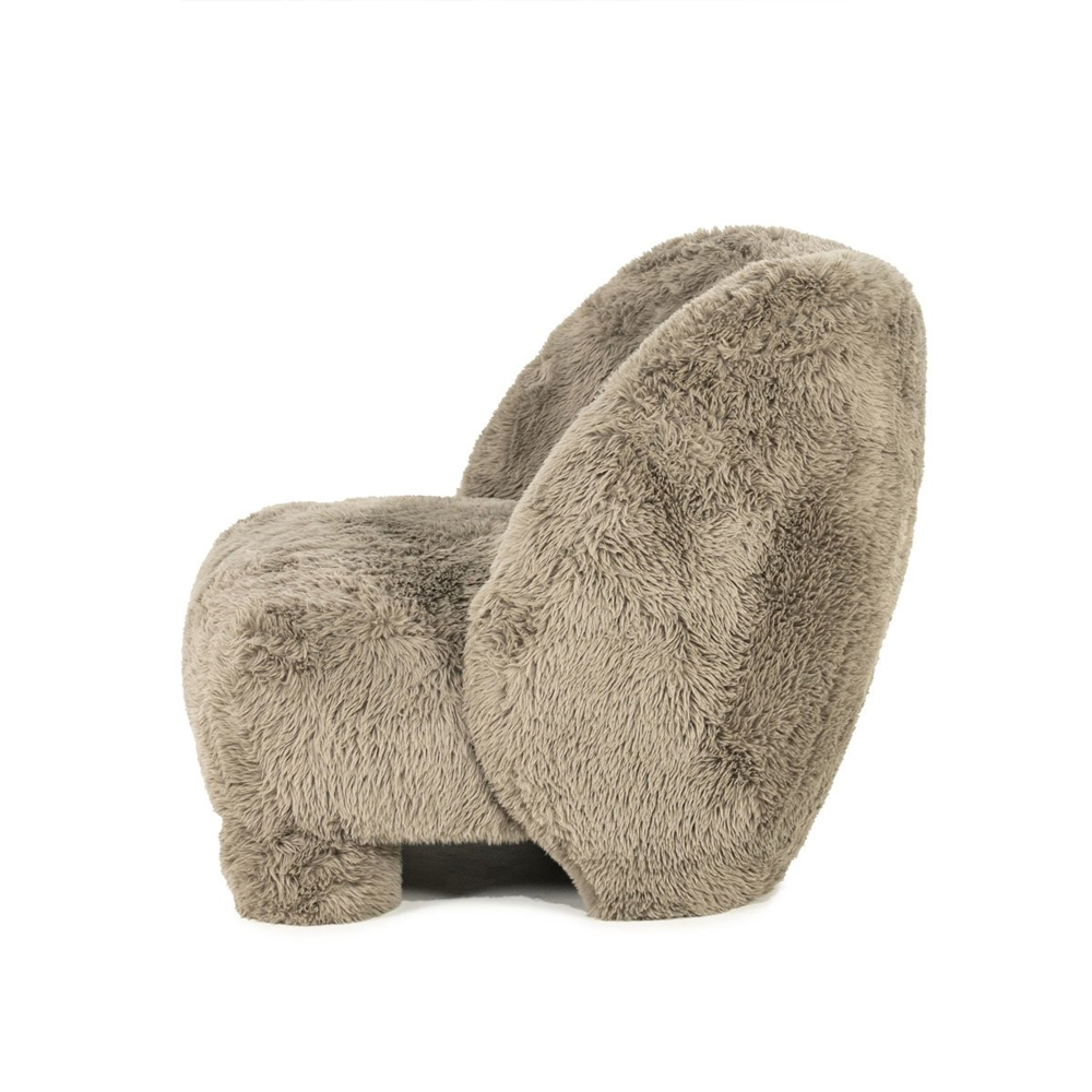 ARMCHAIR SAMSON TAUPE DOODLE 78X83X74CM - Image 9