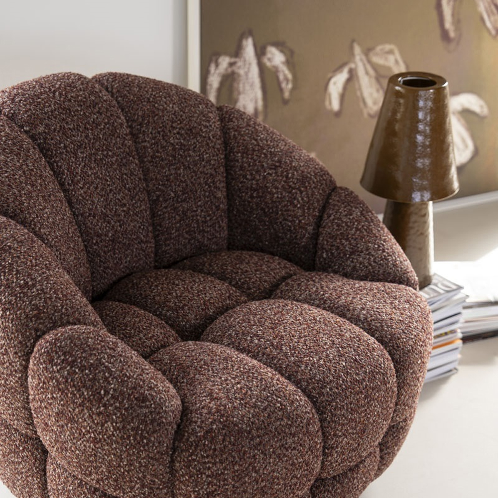 ARMCHAIR TINA FLOU 95X93X76CM - Image 3