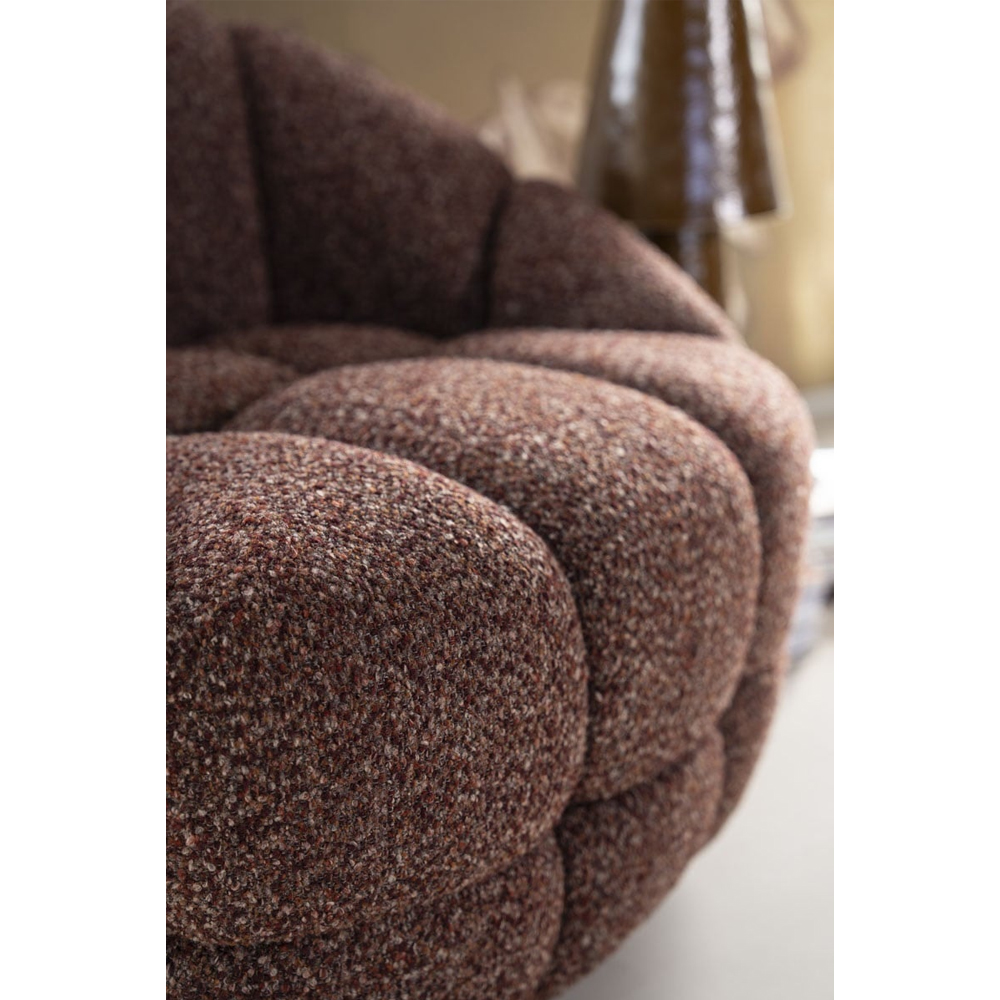 ARMCHAIR TINA TAUPE FLOU 95X93X76CM - Image 2