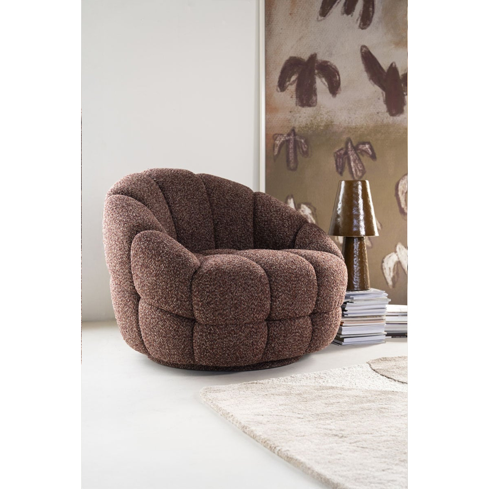 ARMCHAIR TINA TAUPE FLOU 95X93X76CM - Image 9