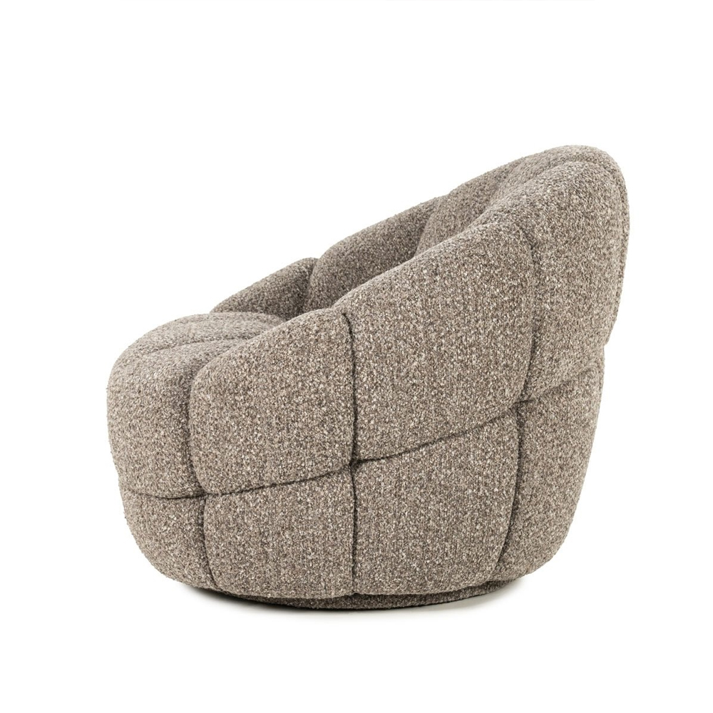 ARMCHAIR TINA TAUPE FLOU 95X93X76CM - Image 8