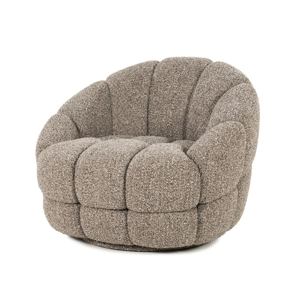 ARMCHAIR TINA TAUPE FLOU 95X93X76CM