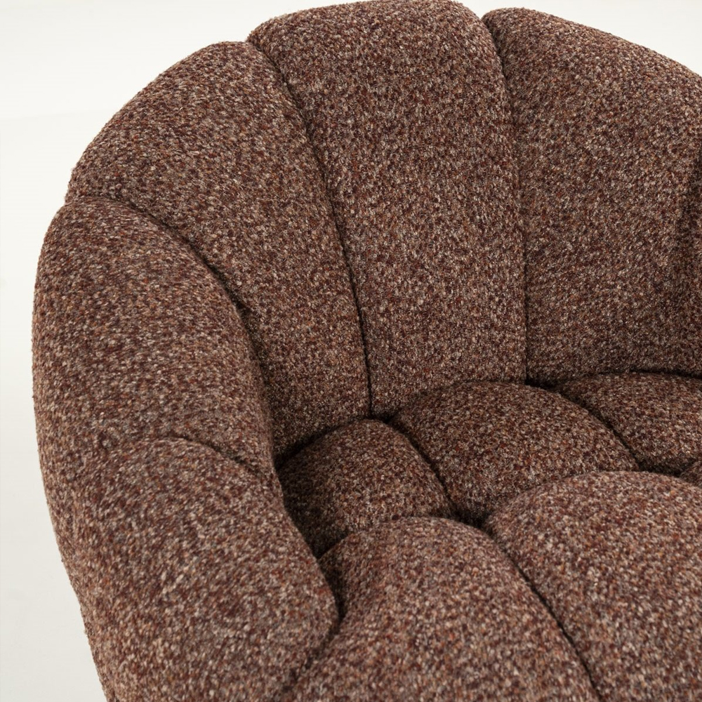 ARMCHAIR TINA RED FLOU 95X93X76CM - Image 5