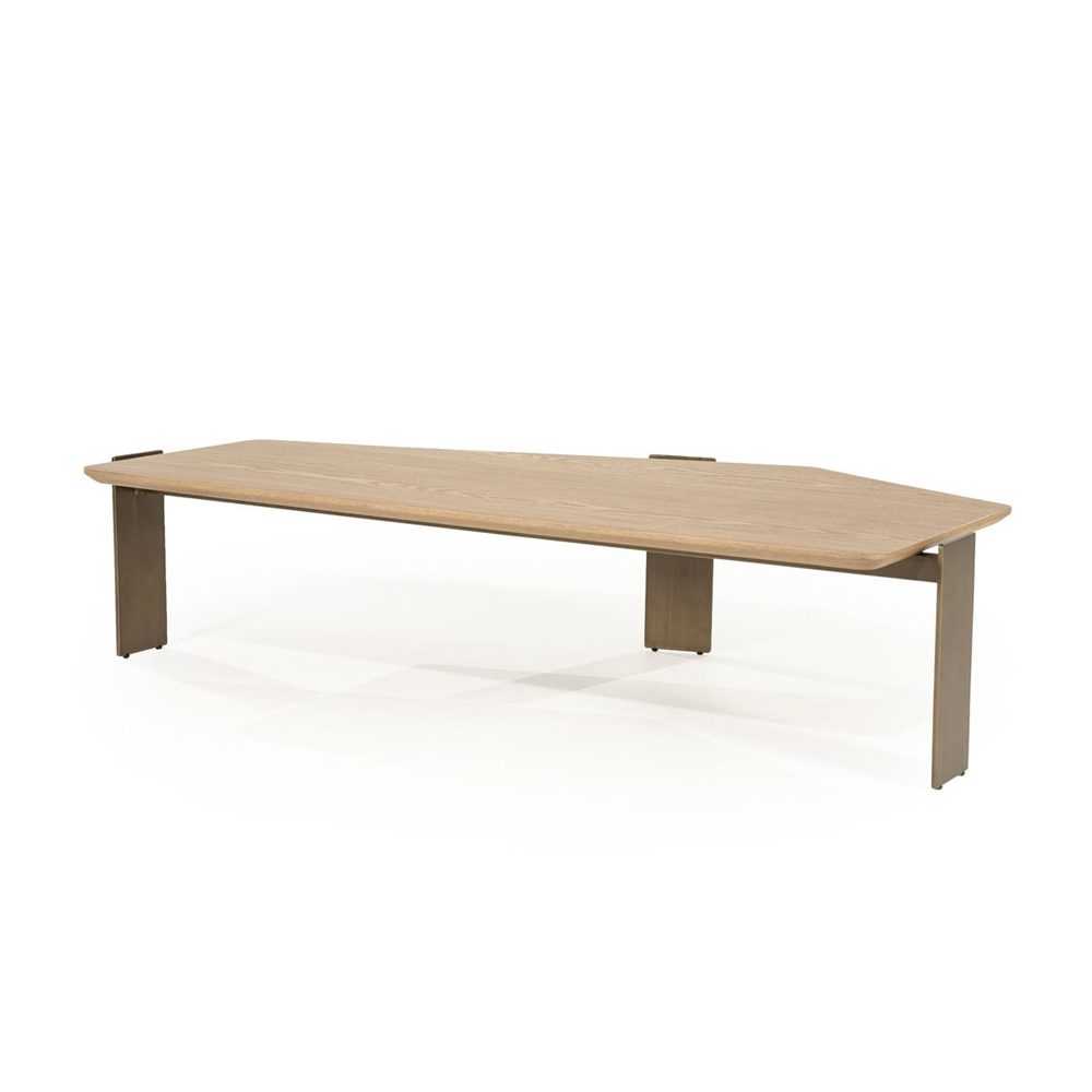 COFFEE TABLE ROBERT BROWN 150X70X35CM - Image 2