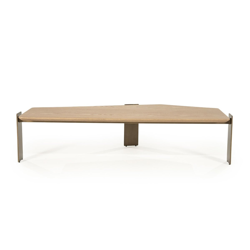 COFFEE TABLE ROBERT BROWN 150X70X35CM