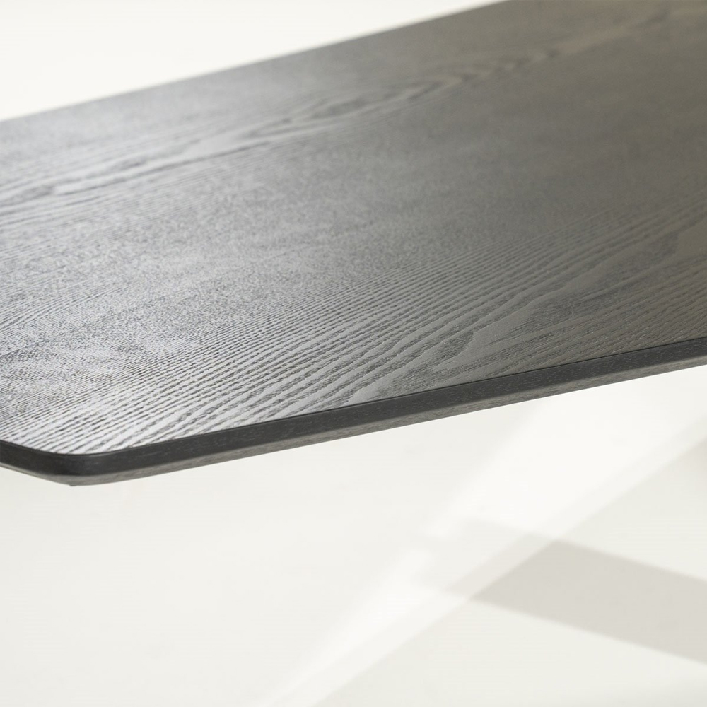 COFFEE TABLE ROBERT BLACK 150X70X35CM - Image 6